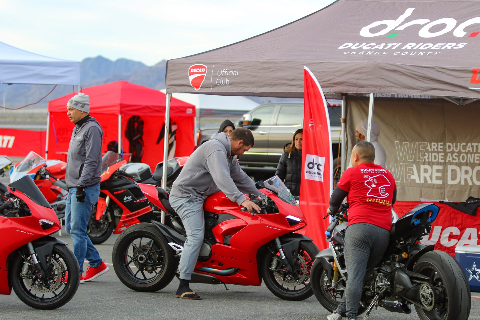 DROC Track Day April 7 Around the pits CVR 0082