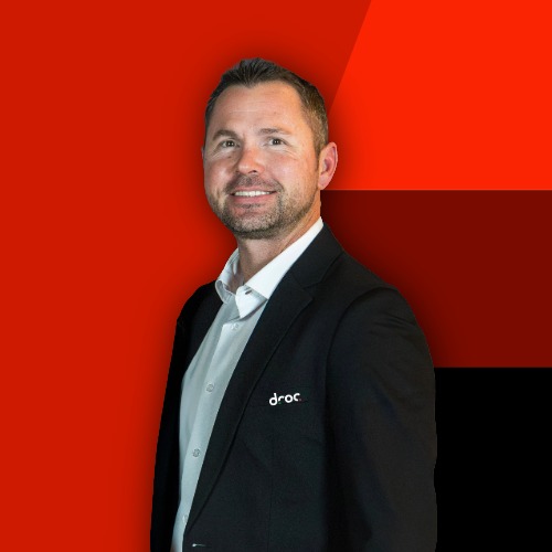 DROC member in a professional setting, promoting Ducati culture and community in Orange County