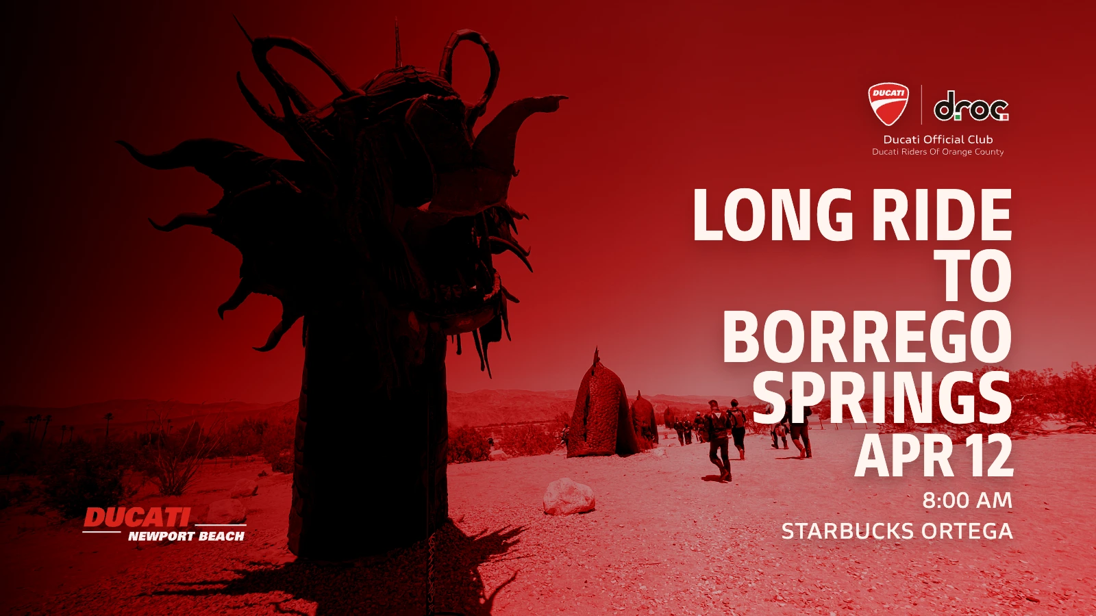 Long Ride to Borrego Springs April 2026 wide event cover