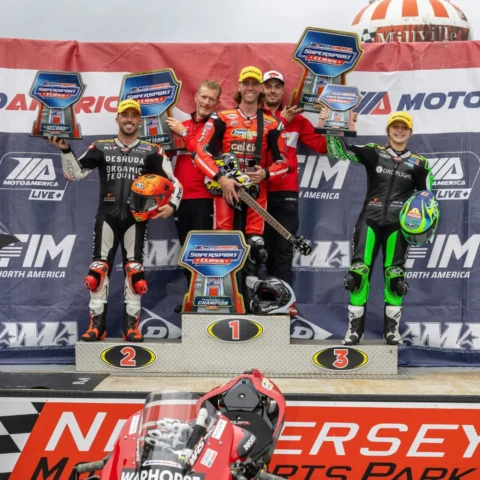 A COMPLETE DUCATI LOCKOUT 🏆🏆🏆 The 2026 @motoamerica Supersport Championship belongs to Ducati. For the first time in his…
